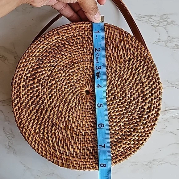 Boho Round Crossbody Bag - Picture 7 of 7